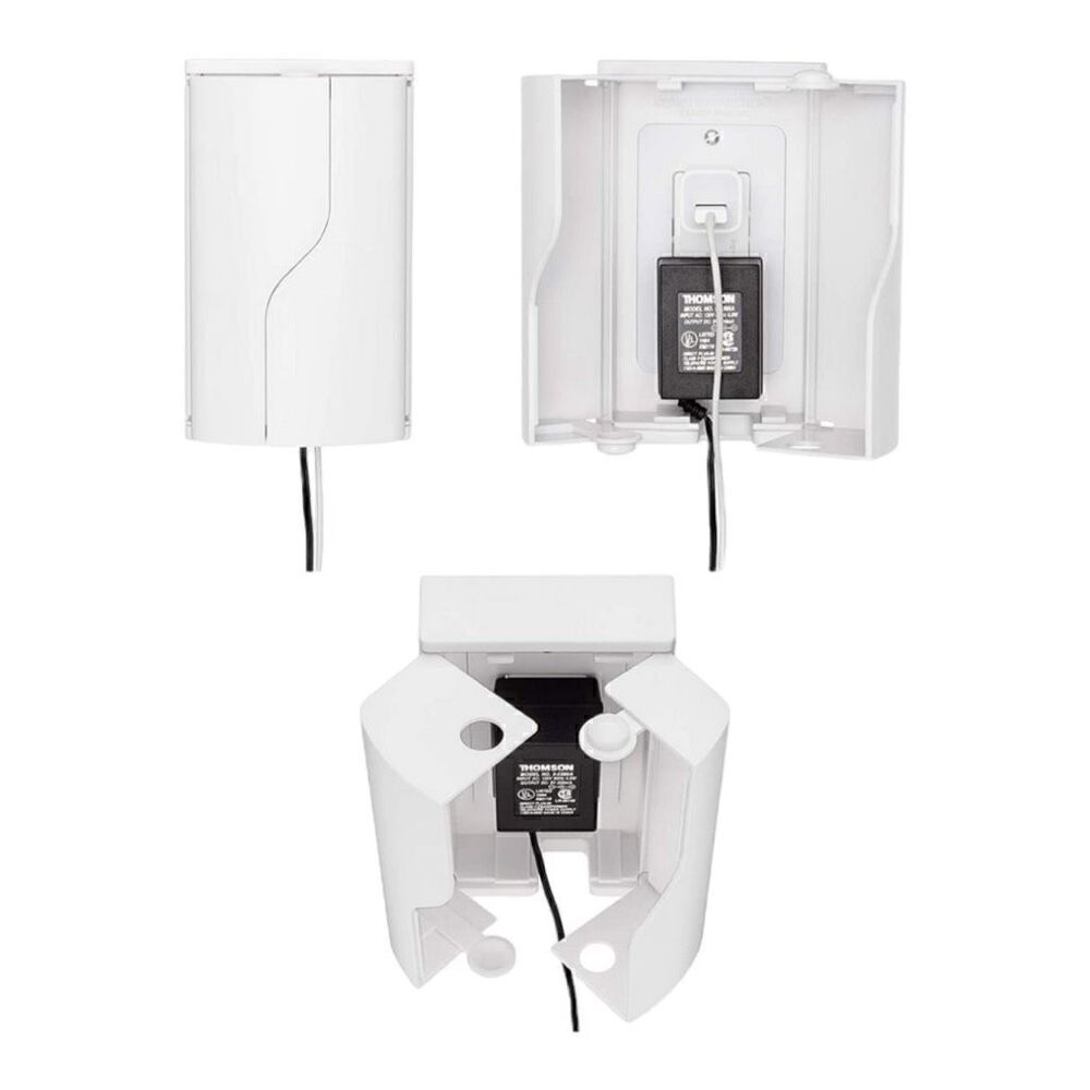 Safety Innovations Twin Door Babyproof Outlet Cover Box for Babyproofing Outlets
